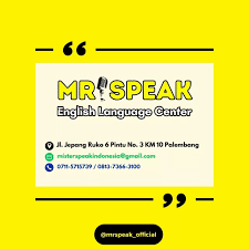 MR. SPEAK ENGLISH COURSE